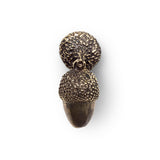 LUXURY GOLD DRAWER KNOB ACORN EA1041BY PULLCAST JEWELRY HARDWARE