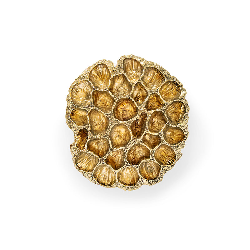 LUXURY GOLD CABINET HANDLE COMB EA1069 BY PULLCAST JEWELRY HARDWARE