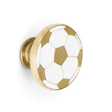 LUXURY GOLD DRAWER HANDLE FOOTBALL KD7002 BY PULLCAST JEWELRY HARDWARE