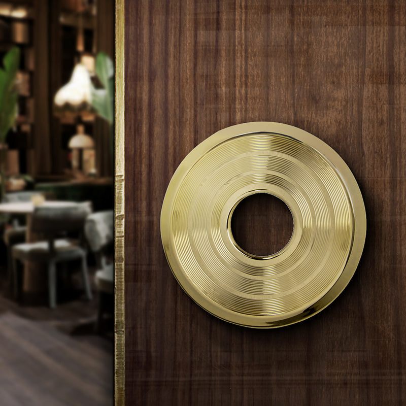 LUXURY GOLD DOOR PULL HENDRIX TW5004 BY PULLCAST JEWELRY HARDWARE