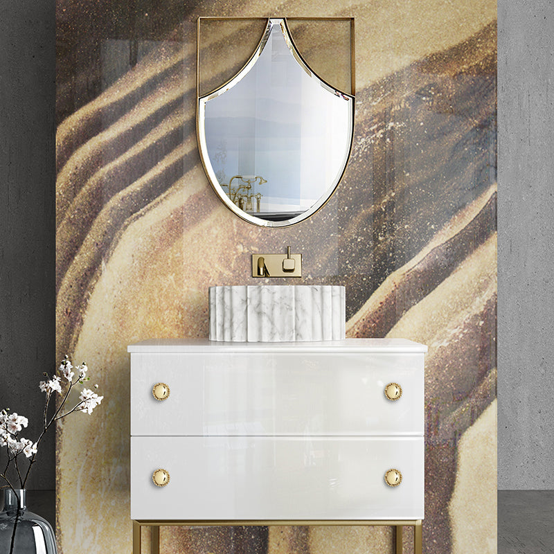 MULTIPLE LUXURY GOLD CABINET PULL MACARON CM3005 BY PULLCAST JEWELRY HARDWARE