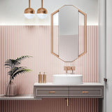 TWO LUXURY ROSE GOLD LUXURY CABINET PULL NOUVEAU EA1014 BY PULLCAST JEWELRY HARDWARE
