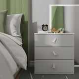 THREE LUXURY GOLD DRAWER HANDLE ROCKET KD7004 BY PULLCAST JEWELRY HARDWARE