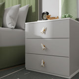 THREE LUXURY GOLD DRAWER HANDLE ROCKET KD7004 BY PULLCAST JEWELRY HARDWARE