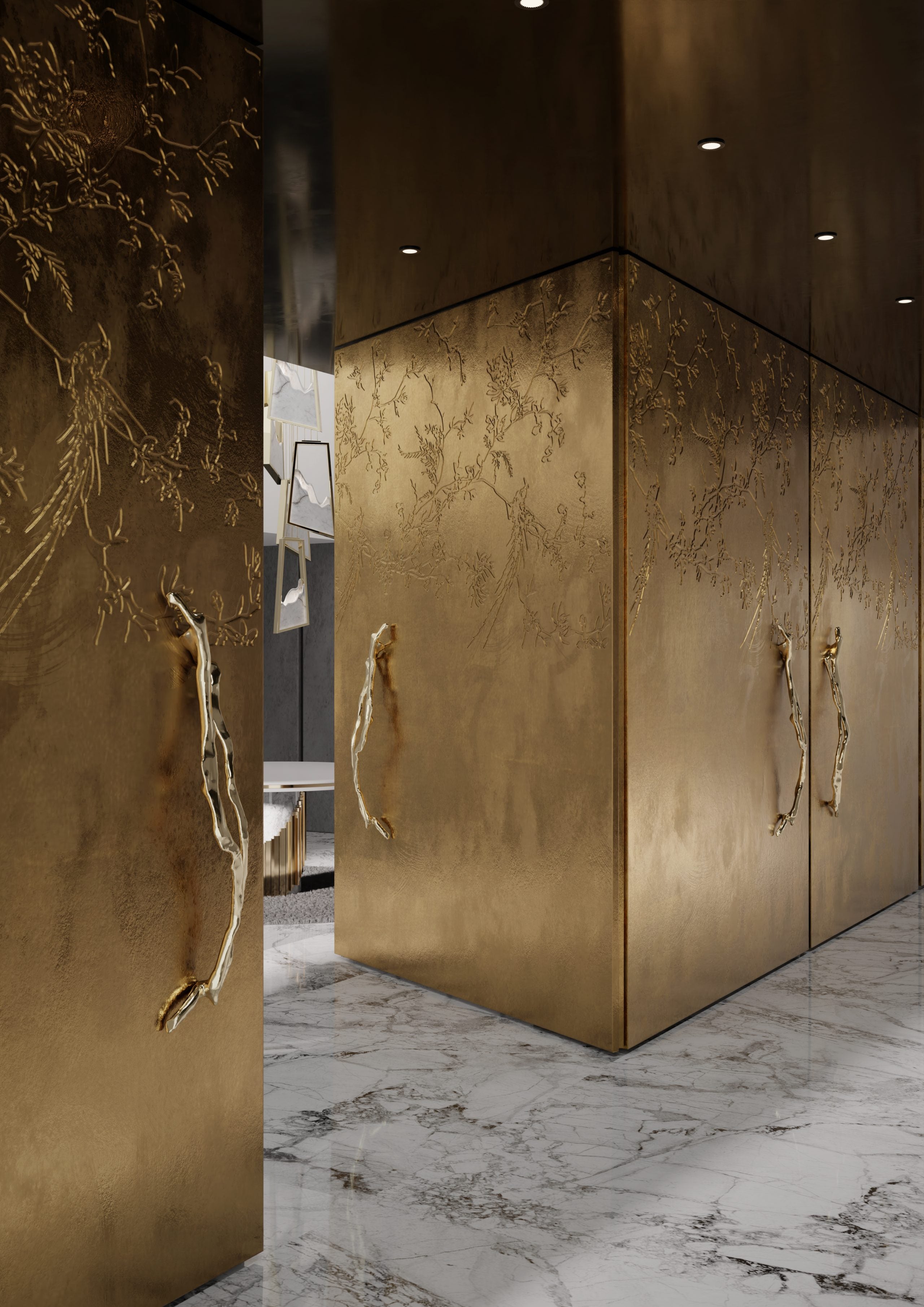 NATURE-INSPIRED LUXURY STATEMENT: MEET THE FLOW DOOR PULL