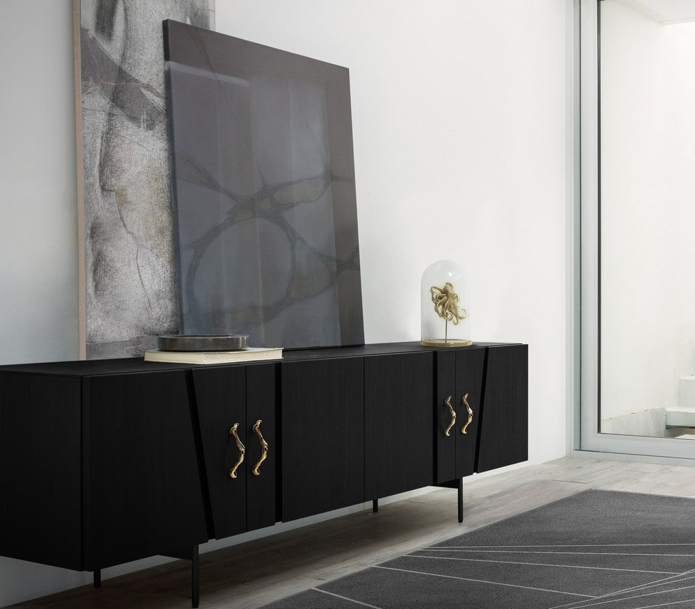 LIVING ROOM DESIGN: LUXURY SIDEBOARDS WITH BRASS HARDWARE