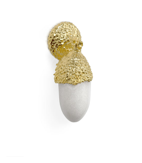 LUXURY GOLD DRAWER HANDLE ACORN LE4005 BY PULLCAST JEWELRY HARDWARE