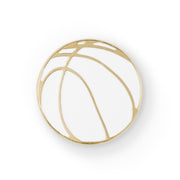 LUXURY GOLD DRAWER HANDLE B-BALL KD7001 BY PULLCAST JEWELRY HARDWARE