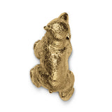 LUXURY GOLD DRAWER HANDLE BEAR KD7030 BY PULLCAST JEWELRY HARDWARE