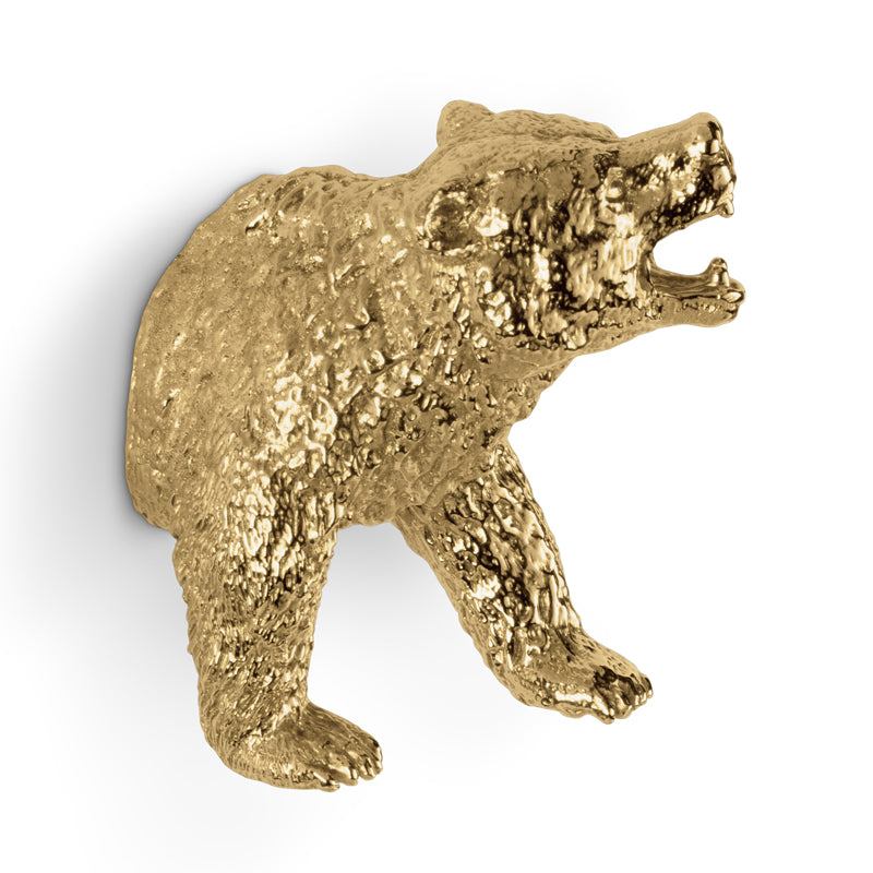 LUXURY GOLD DRAWER HANDLE BIG BEAR KD7031 BY PULLCAST JEWELRY HARDWARE