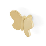 LUXURY GOLD DRAWER HANDLE BUTTERFLY BY PULLCAST JEWELRY HARDWARE