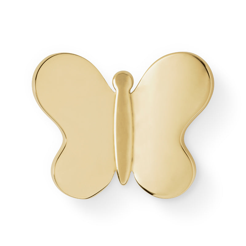 LUXURY GOLD DRAWER HANDLE BUTTERFLY GOLD BY PULLCAST JEWELRY HARDWARE