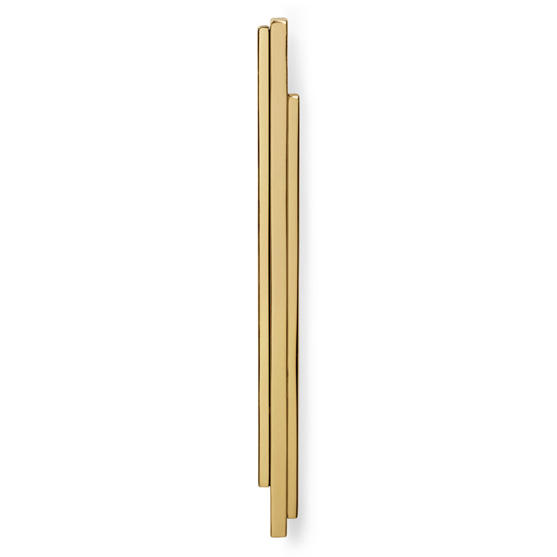 LUXURY GOLD CABINET PULL SKYLINE CM3001 BY PULLCAST JEWELRY HARDWARE