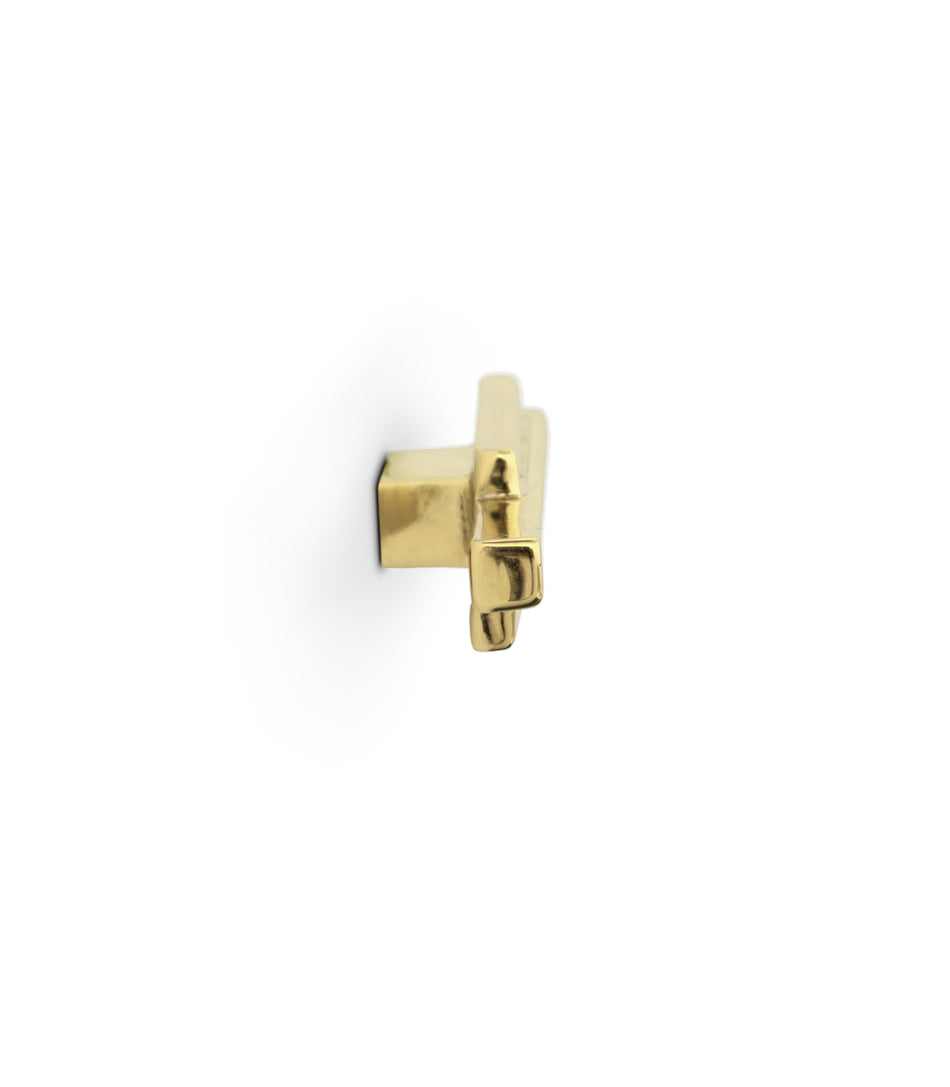 LUXURY GOLD DRAWER HANDLE SKYLINE BY PULLCAST JEWELRY HARDWARE