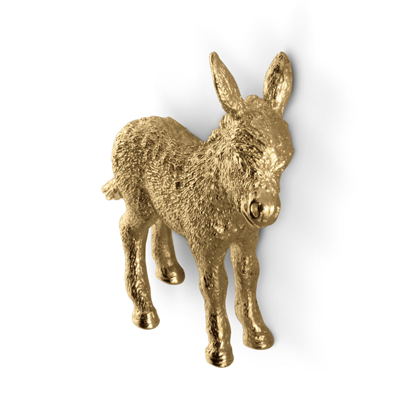 LUXURY GOLD DRAWER HANDLE DONKEY BY PULLCAST JEWELRY HARDWARE