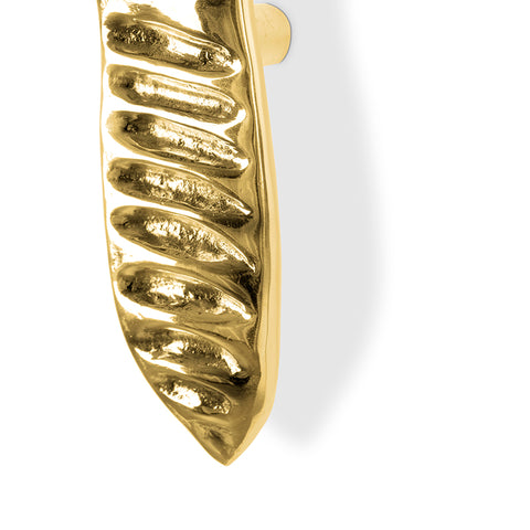 LUXURY GOLD DOOR PULL JALO BY PULLCAST JEWELRY HARDWARE