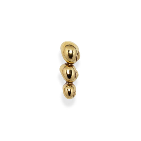 LUXURY GOLD CABINET PULL NATICA OC2004 BY PULLCAST JEWELRY HARDWARE