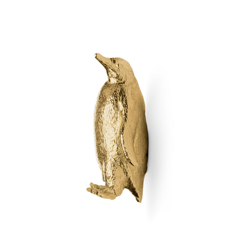 LUXURY GOLD DRAWER HANDLE PENGUIN KD7028 BY PULLCAST JEWELRY HARDWARE