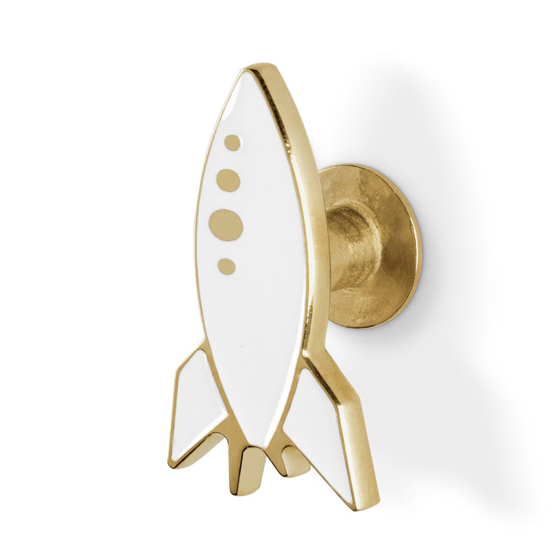 LUXURY GOLD DRAWER HANDLE ROCKET KD7004 BY PULLCAST JEWELRY HARDWARE