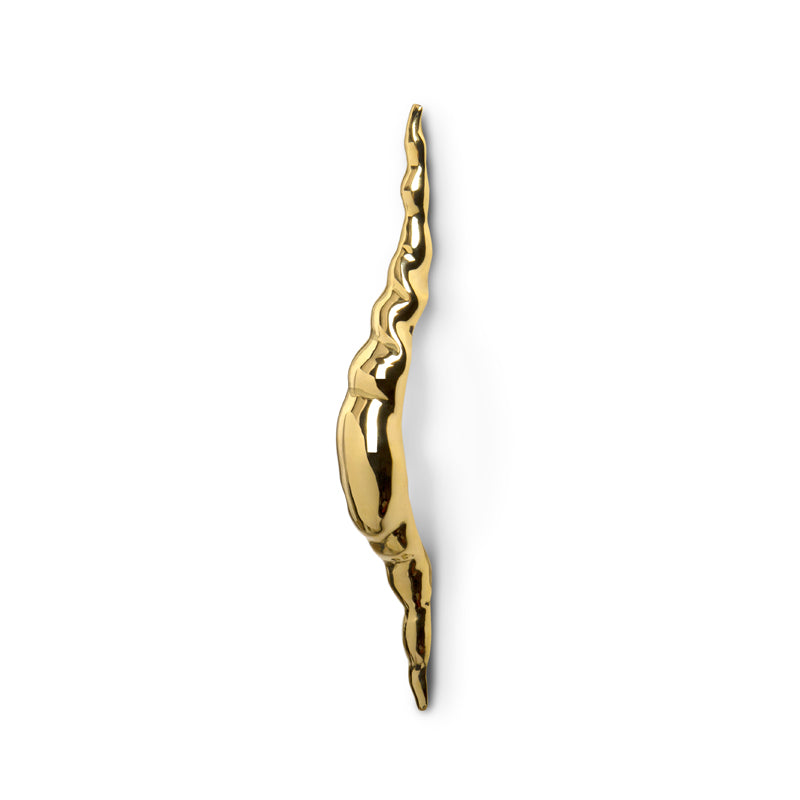LUXURY GOLD DRAWER PULL SONORAN EA1045 BY PULLCAST JEWELRY HARDWARE