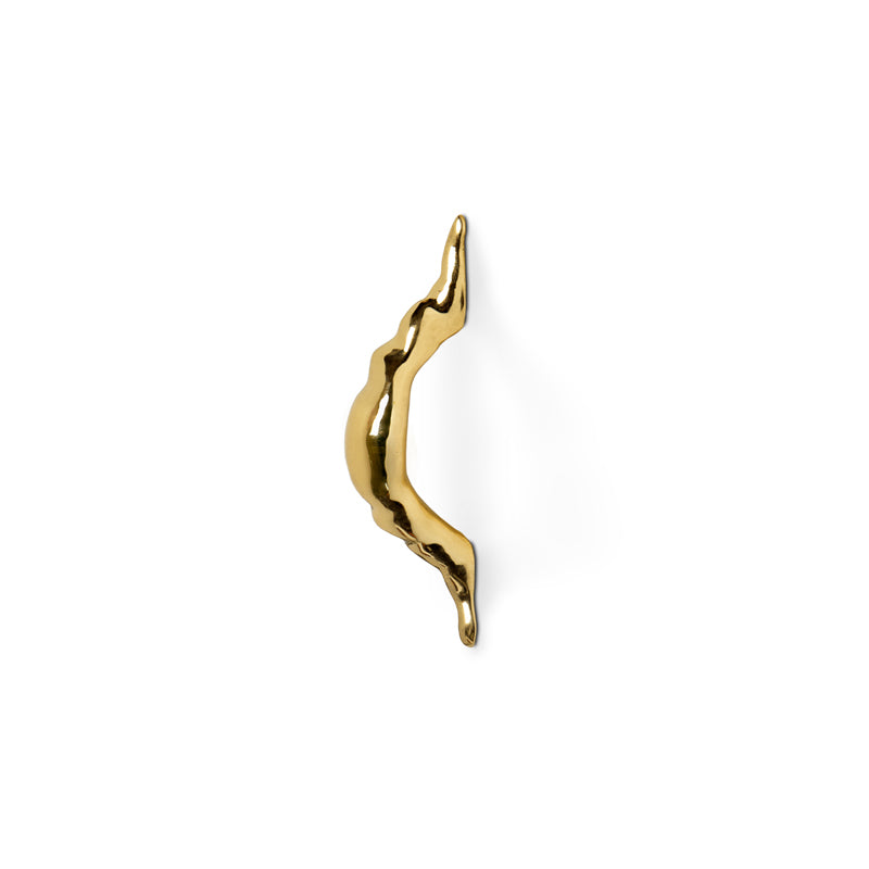 LUXURY GOLD DRAWER PULL SONORAN EA1046 BY PULLCAST JEWELRY HARDWARE