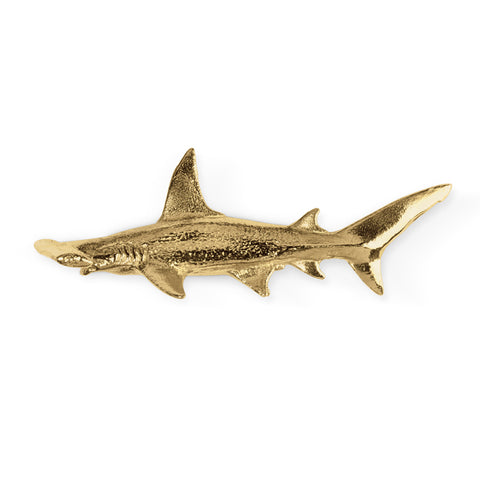 LUXURY GOLD DRAWER HANDLE SHARK KD7029 BY PULLCAST JEWELRY HARDWARE