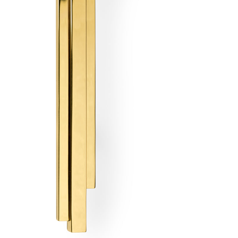 LUXURY GOLD DOOR PULL SKYLINE CM3013 BY PULLCAST JEWELRY HARDWARE