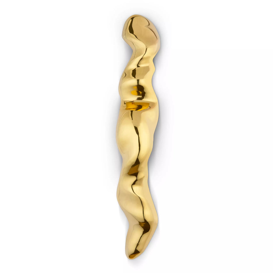 LUXURY GOLD DOOR PULL SONORAN EA1085 BY PULLCAST JEWELRY HARDWARE