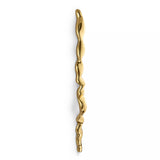 LUXURY GOLD DOOR PULL SONORAN EA1086 BY PULLCAST JEWELRY HARDWARE