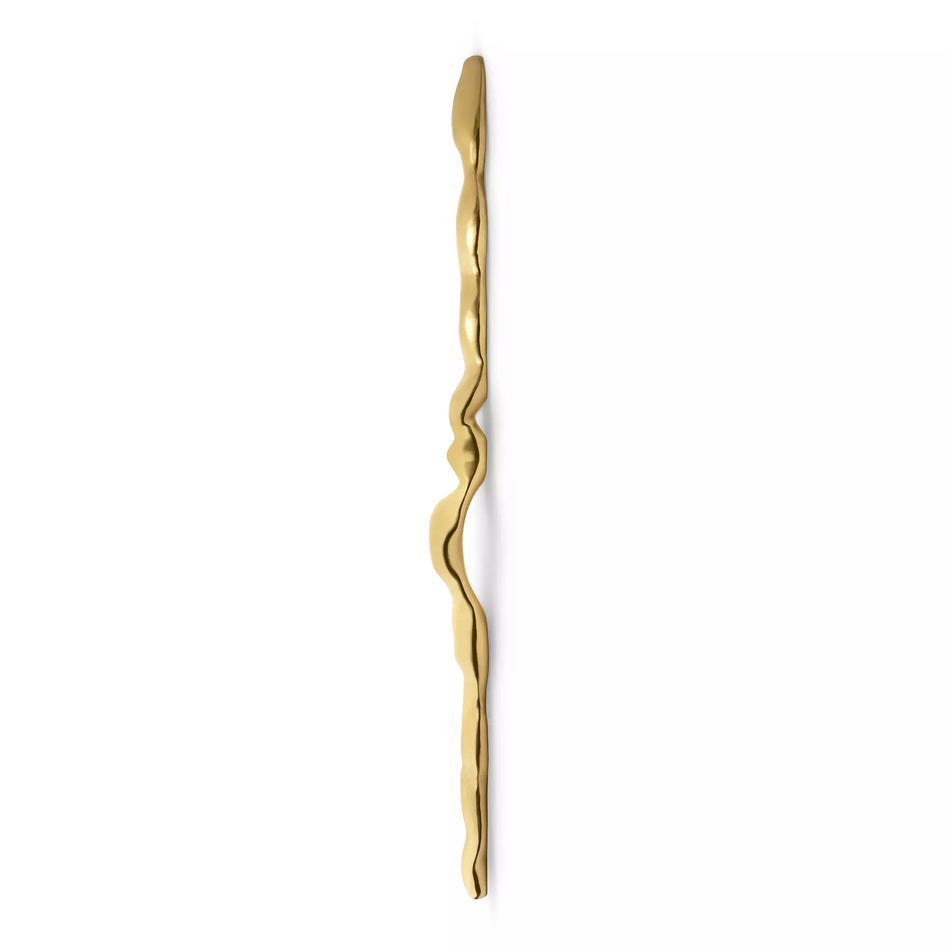 LUXURY GOLD DOOR PULL SONORAN EA1086 BY PULLCAST JEWELRY HARDWARE
