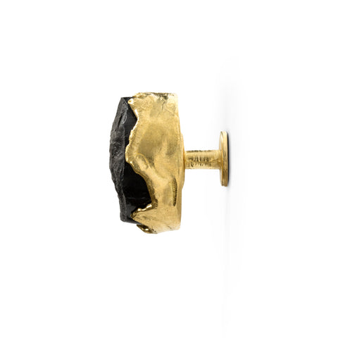 LUXURY GOLD DRAWER KNOB TIFFANY MARBLE CM3004 BY PULLCAST JEWELRY HARDWARE